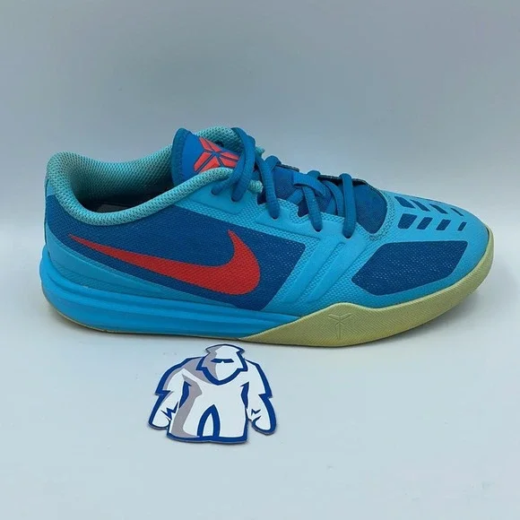 Nike Kobe Mentality Blue Lagoon Basketball Shoes 705587-400 Youth 6Y Womens 7.5 - Picture 5 of 10